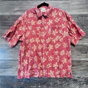 Columbia Red Casual Button Down Shirt